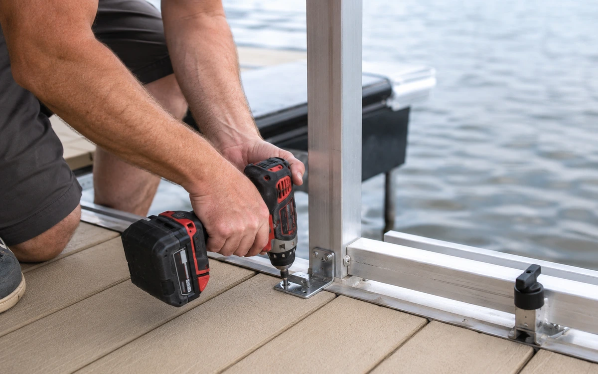 Dock and boat lift installation contractor